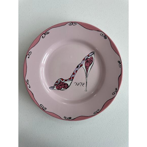4 Valentine Salad Plates Rosanna 8.5” - Picture 4 of 7
